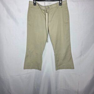 Athleta Pants Women's Size 12 Outdoor Hiking Capri Drawstring Waist Pockets